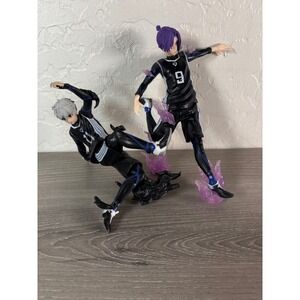 Anime Blue Lock Isagi Yoichi Bachira Meguru Action Figure Set Dynamic Poses‎